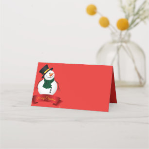 Platzkarte des WeihnachtsParty