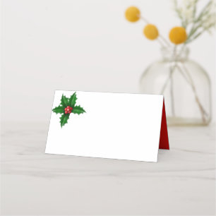 Platzkarte des WeihnachtsParty