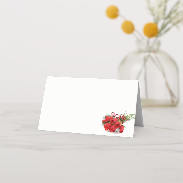 Platzkarte für eingeflossene Namen (Vorderseite)