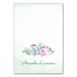 Platzkarten Tischnummer