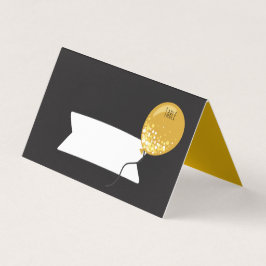 Platzkarten zum 50. Jubiläum schreiben