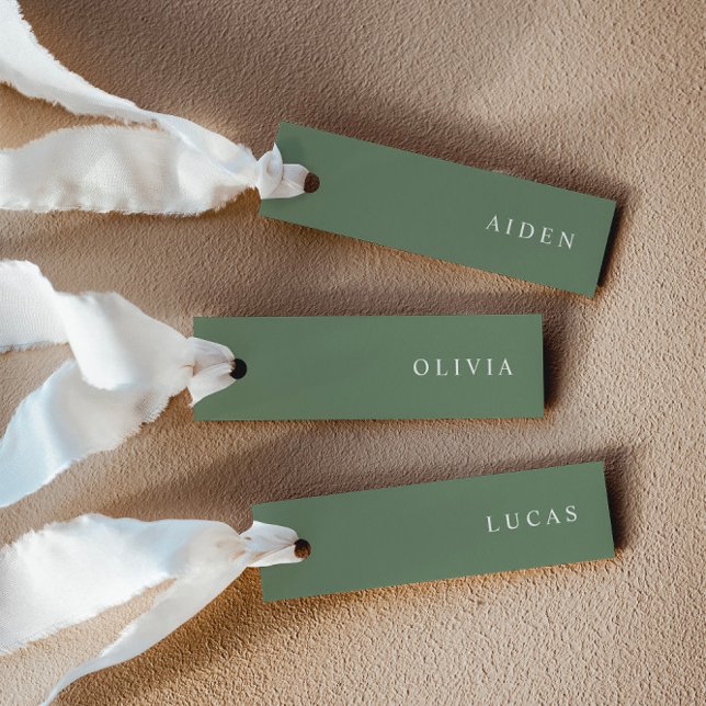Platzkarten zum Minimalistischen Heiratsantrag (Delivered untrimmed)
