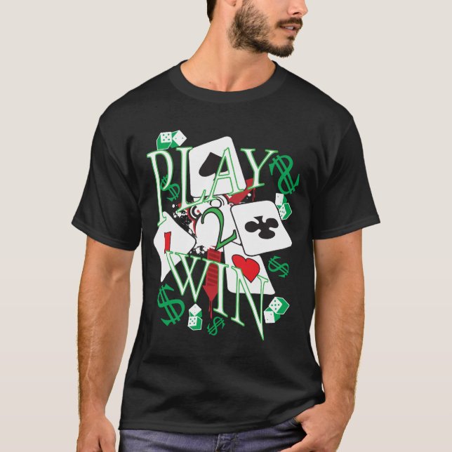 play2win T-Shirt (Vorderseite)