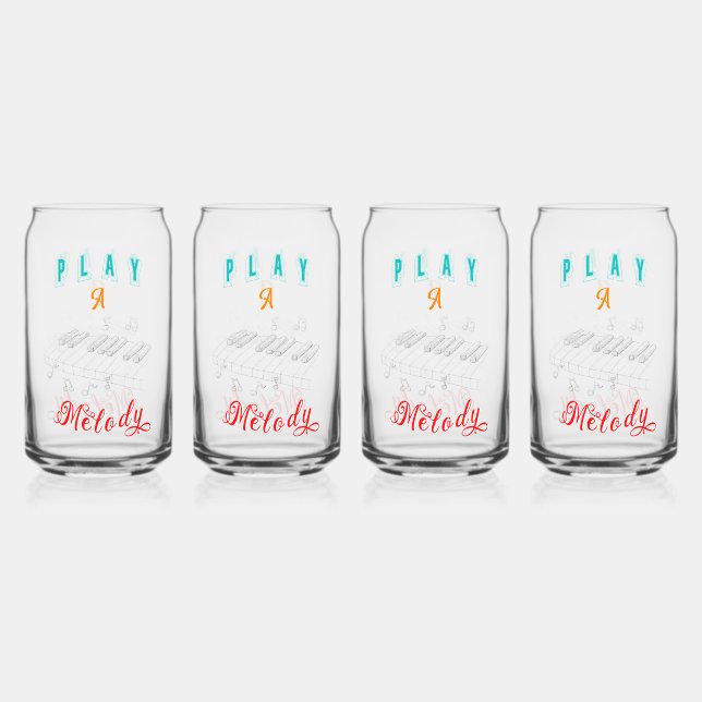 Play a Melody Boyfriend Piano Dosenglas (Vorderseite)