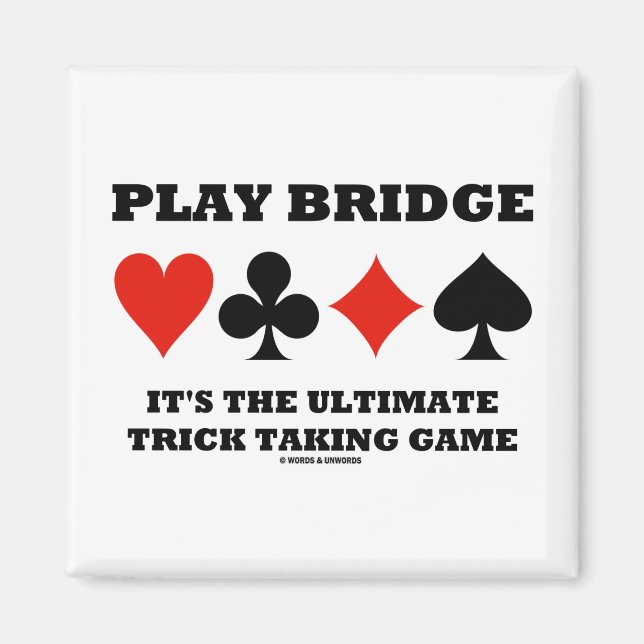 Play Bridge Es ist der ultimative Trick zu spielen Magnet (Vorne)