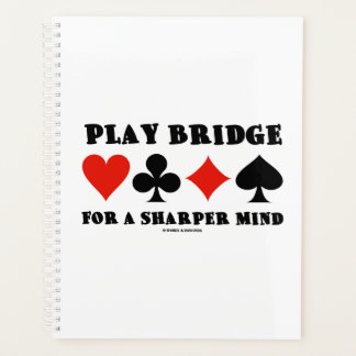 Play Bridge für einen Sharper Mind Vier-Card-Anzug Planer