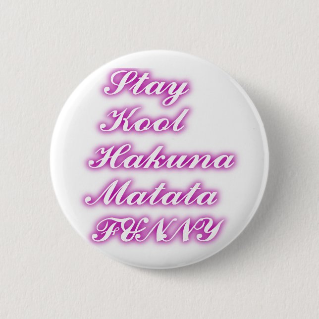 Play Cool Hakuna Matata .png Button (Vorderseite)