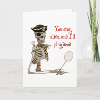 Play Dead Badminton Pirate Karte