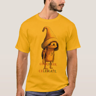 Play, Equer, Celebrate: Jake the Dog in Style T-Shirt
