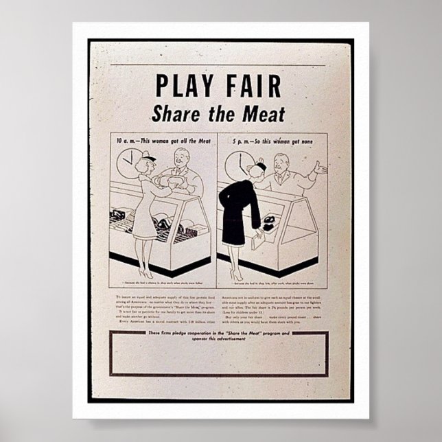 Play Fair Poster (Vorne)