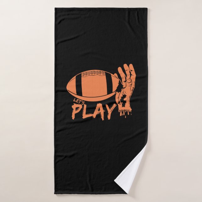 Play Football Badehandtuch (Badehandtuch)