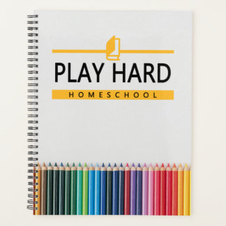 Play Hard Homeschool Planner Planer