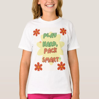 Play Hard Pack Smart Kids T-Shirt#kidshirt T-Shirt