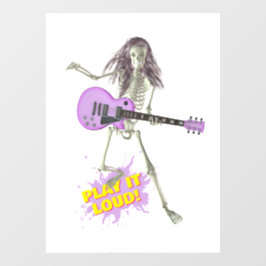 Play It Loud!  Fensteraufkleber