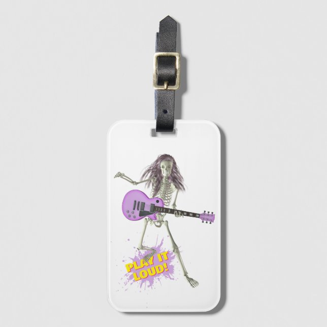 Play It Loud!  Gepäckanhänger (Vorderseite Vertikal)