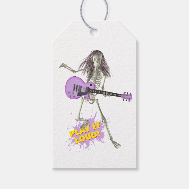 Play It Loud!  Geschenkanhänger (Vorderseite)