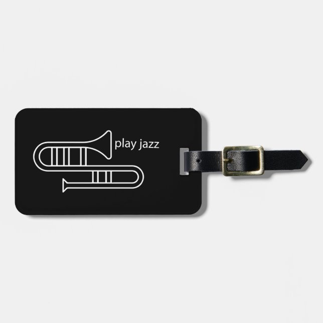 Play Jazz Gepäckanhänger (Vorderseite horizontal)