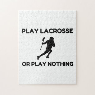 PLAY LACROSSE OR NOTHING PUZZLE