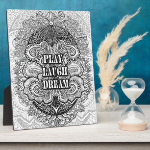 Play lagh dream - Positive Quote's Fotoplatte
