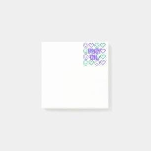 Play On & Gaming Style Pixelierte Elemente Post-it Klebezettel
