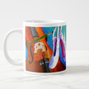 "Play Paint Pointe" Jumbo Coffee Tasse von Panople