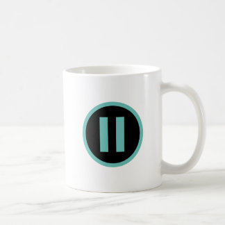 Play & Pause, Klassischer Becher Kaffeetasse