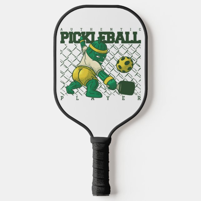 Play Pickleball Design Pickleball Schläger (Vorderseite)