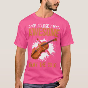 Play the Cello Cellist Player Orchestra Musician C T-Shirt