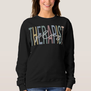 Play Therapist Boho Play Therapy  Sweatshirt