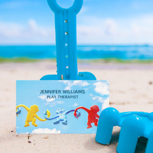 Play Therapist Child Psychologist Blue Sky Toys Visitenkarte