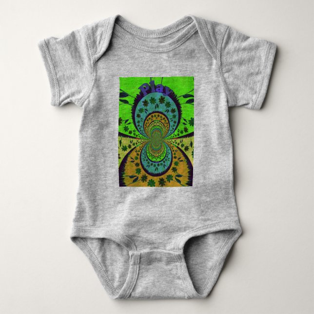 Play Time Custom Baby Romper Baby Strampler (Vorderseite)