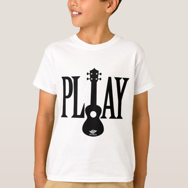 PLAY Ukulele T-Shirt (Vorderseite)