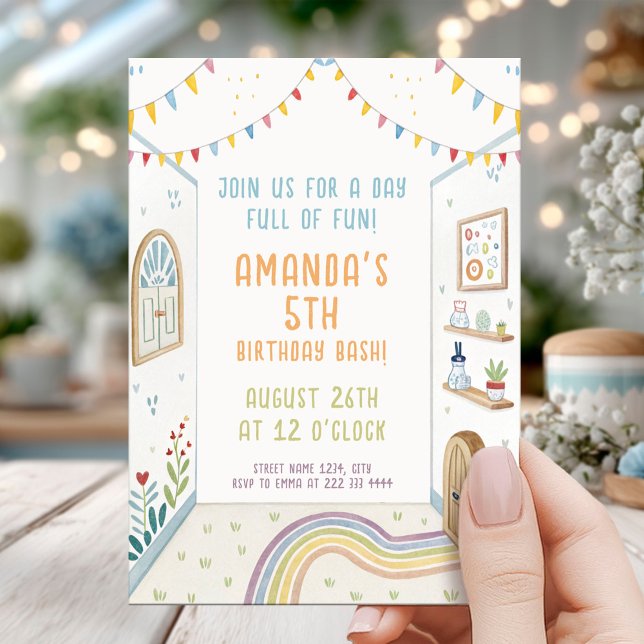 Play Zone Maze Birthday Einladung (Von Creator hochgeladen)