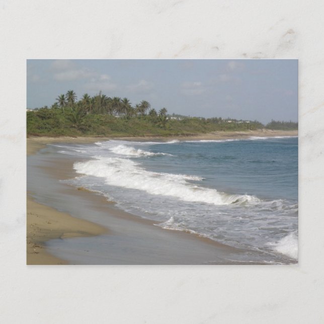 Playa de Hatillo Postkarte (Vorderseite)