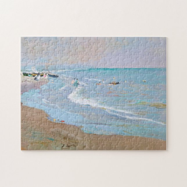 Playa de Valencia | Joaquín Sorolla Puzzle (Horizontal)