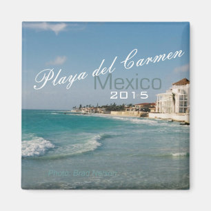Playa del Carmen Mexiko Beach Magnet Veränderung J