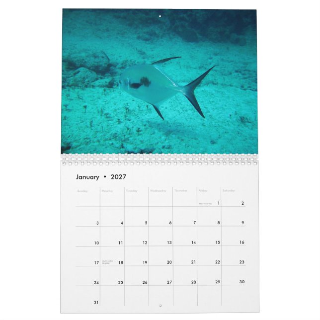 Playa del Carmen, Mexiko Kalender (Jan 2027)