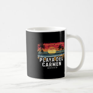 Playa Del Carmen Mexiko Surfbrett Strand Kaffeetasse