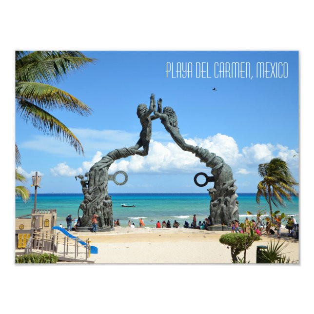 Playa del Carmen Riviera Maya Mexiko Reisen Fotodruck (Vorne)
