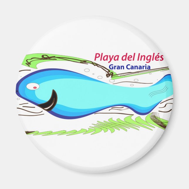 Playa del Ingles Gran Canaria Magnet (Vorne)