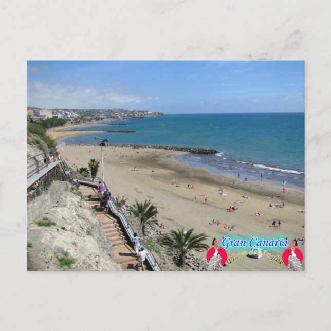 Playa del Ingles Postkarte (Vorderseite)