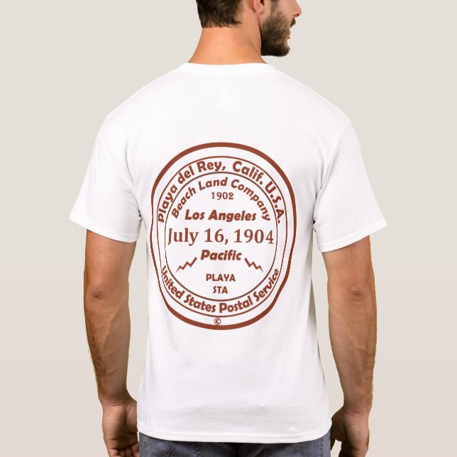 Playa del Rey ist Geboren im Juli 1902 T-Shirt (Rückseite)