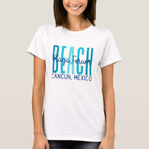 Playa Forum Beach Cancun Mexiko (Ozean) T-Shirt