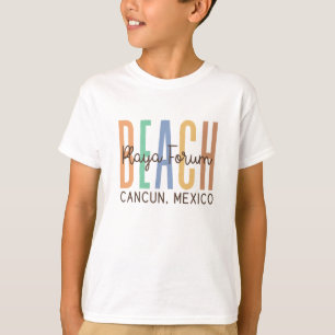 Playa Forum Cancun Mexiko (Sande) T-Shirt