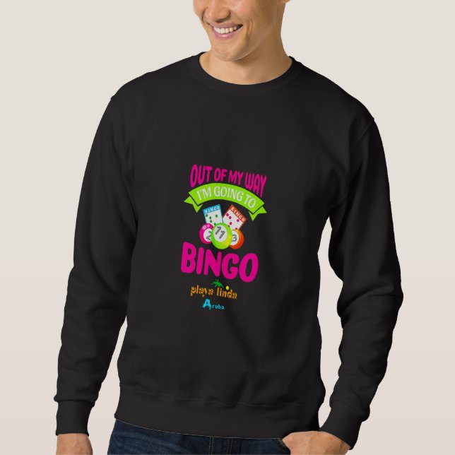 Playa Linda Bingo Aruba Sweatshirt (Vorderseite)