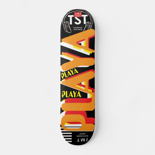 PLAYA  OFFIZIELL UK Skateboard (Vorderseite)