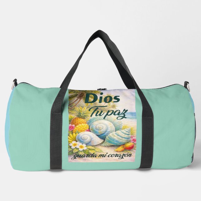 Playa Paz de Dios Duffle Bag (Vorderseite)