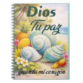 Playa Paz de Dios Notizblock