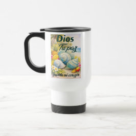 Playa Paz de Dios Reisebecher