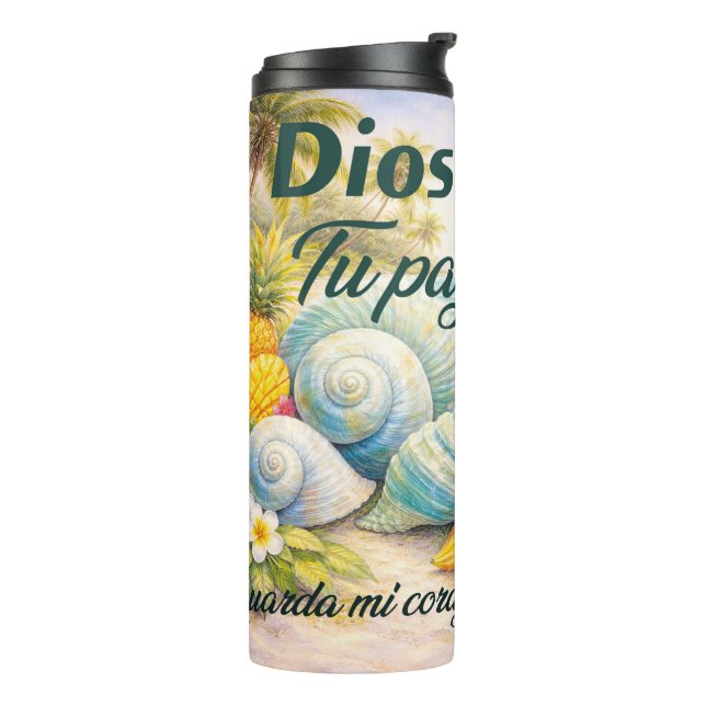 Playa Paz de Dios Thermosbecher (Nach links gedreht)